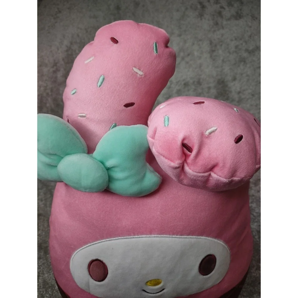 Squishmallows My Melody Sanrio Hello Kitty Ice Cream Pink Soft Plush 14-16" - Picture 5 of 9